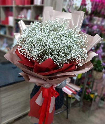 Букет цветов из: Гипсофила в Мохсоголлохе