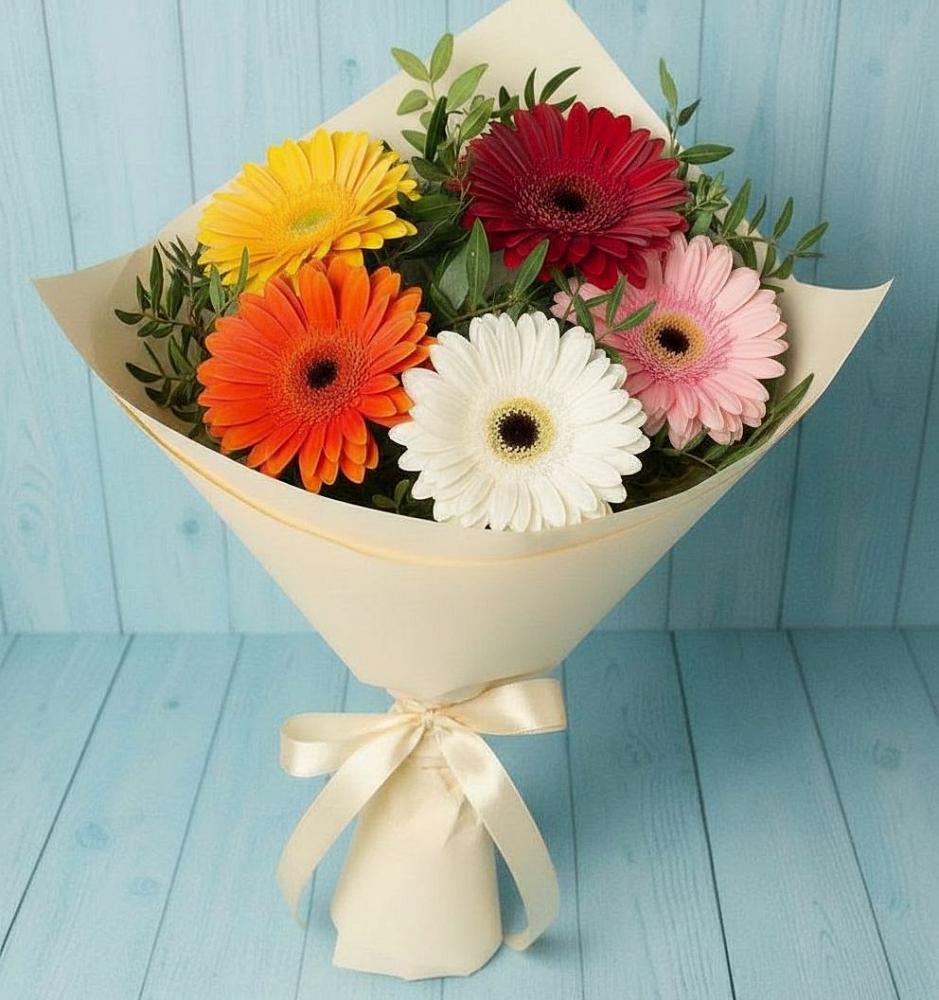 Букет цветов из: Герберы в Мохсоголлохе