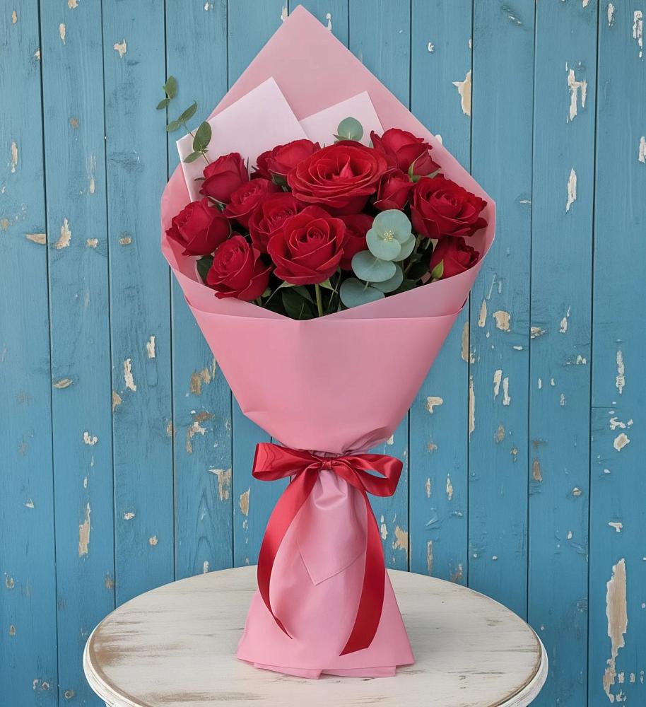 Букет цветов из: Розы в Мохсоголлохе