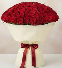 Букет 101 Красная роза Милано в Мохсоголлохе
