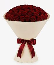 Букет 101 Бордовая роза Блэк Бакарра в Мохсоголлохе