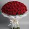 Букет 101 Красная роза Блэк Мэджик в Мохсоголлохе