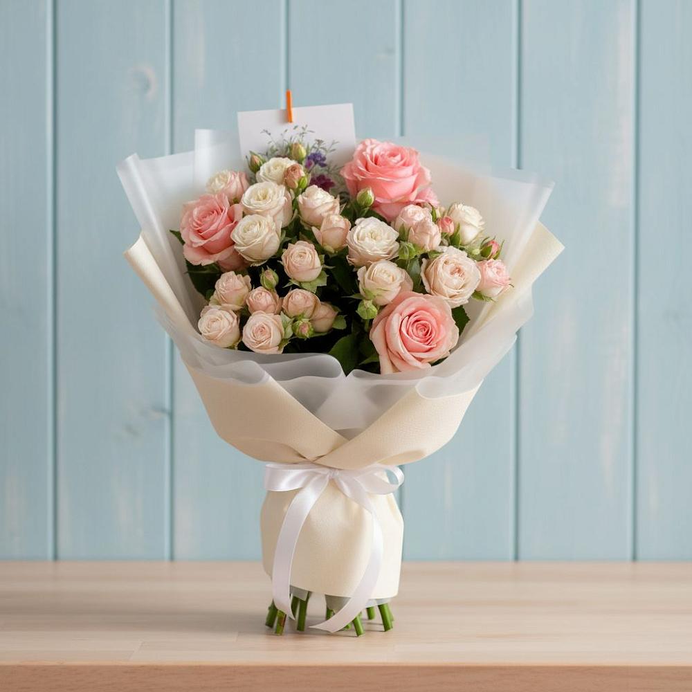 Букет цветов из: Розы в Мохсоголлохе