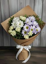 Букет цветов из:  Хризантемы и Розы в Мохсоголлохе