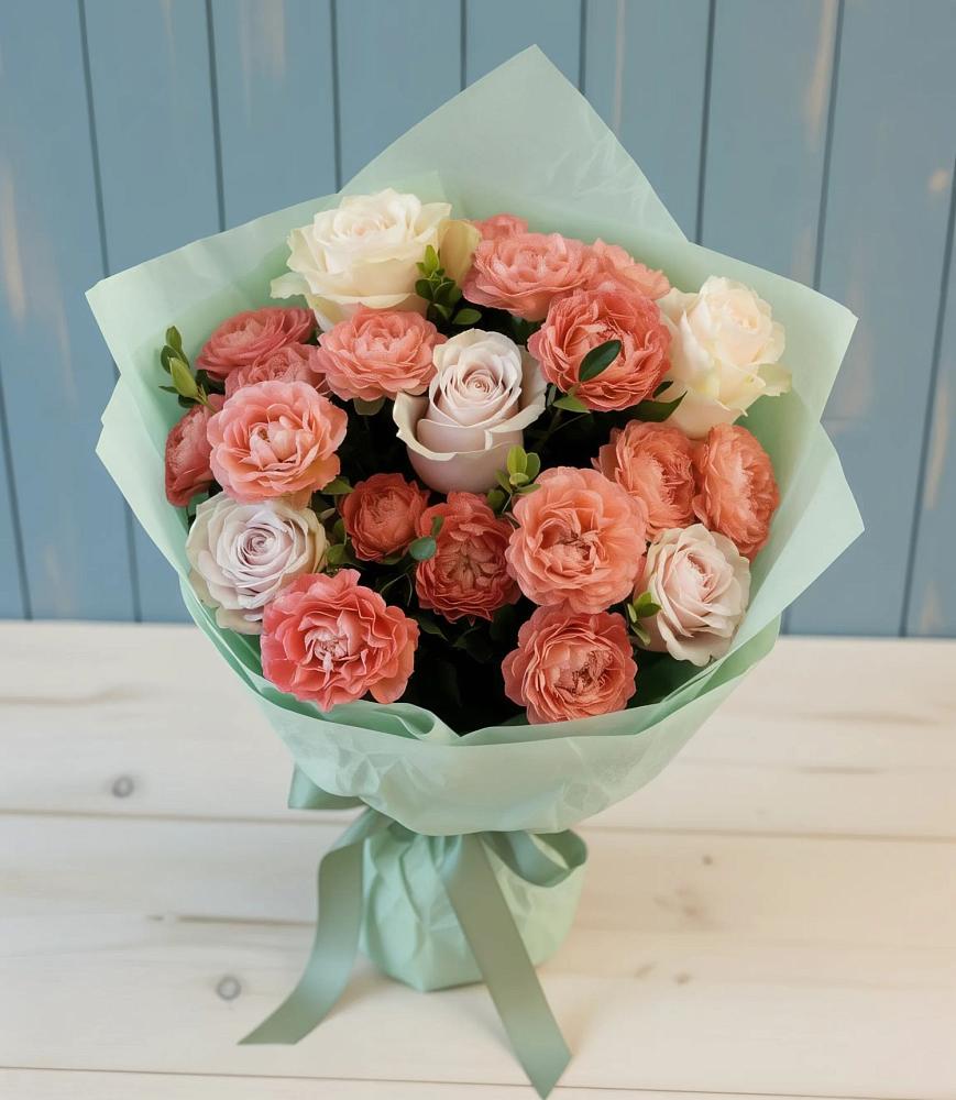 Букет цветов из: Розы в Мохсоголлохе