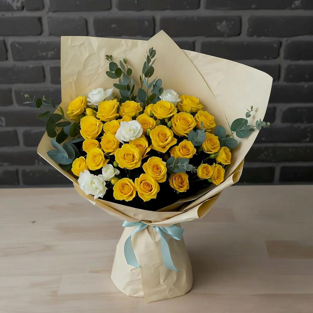 Букет цветов из: Розы в Мохсоголлохе