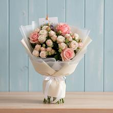 Букет цветов из:  Розы #REPLACE_PRED# Мохсоголлохе
