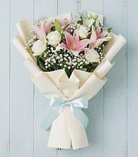 Букет цветов из:  Лилии в Мохсоголлохе