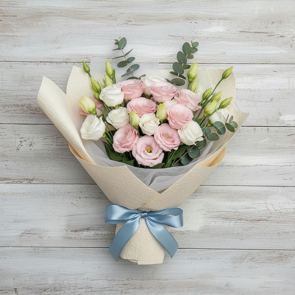 Букет цветов из: Лизиантусы в Мохсоголлохе